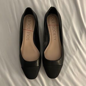 Brand New Sole Society Size 7.5 Black Flats